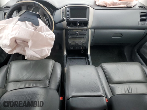 2007 Honda Pilot EX-L with VIN 5FNYF28777B021535, listed as a Copart auction lot 79823904 with 282,340 mi miles and Salvage Title. Bid and sale history available at DreamBid. Image 8.