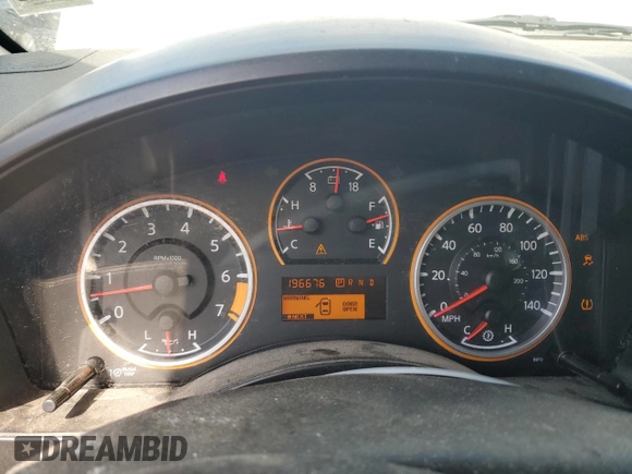 2013 Nissan Titan SV with VIN 1N6BA0ED4DN308893, listed as a Copart auction lot 59212565 with 196,676 mi miles and Salvage title. Bid and sale history available at DreamBid. Image 9.
