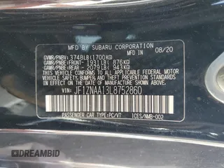 2020 Toyota 86 with VIN JF1ZNAA13L8752860, listed as a Copart auction lot 71526714 with 0 mi miles and Salvage Title. Bid and sale history available at carsss.com. Image 13.