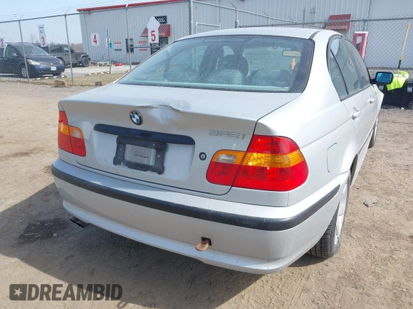 2003 BMW 3 Series 325i with VIN WBAET374X3NJ28919, listed as a IAAI auction lot 41809037 with 186,755 mi miles and . Bid and sale history available at DreamBid. Image 6.