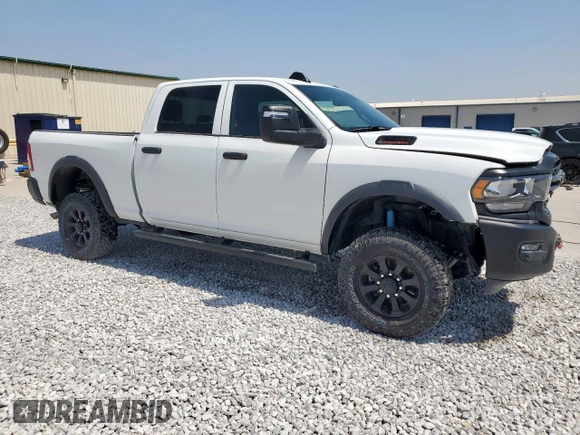 2024 Ram 2500 Tradesman with VIN 3C6TR5CJ9RG349436, listed as a Copart auction lot 52707775 with 3,662 mi miles and Salvage Title. Bid and sale history available at carsss.com. Image 4.