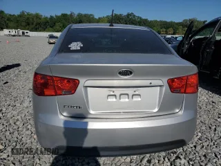 2010 Kia Forte LX with VIN KNAFT4A23A5107621, listed as a Copart auction lot 53696985 with 124,833 mi miles and Salvage Title. Bid and sale history available at carsss.com. Image 6.