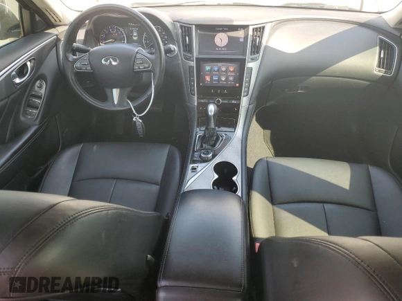 2015 Infiniti Q50 Premium with VIN JN1BV7AP4FM353327, listed as a Copart auction lot 53547505 with 116,344 mi miles and Clean title. Bid and sale history available at DreamBid. Image 8.