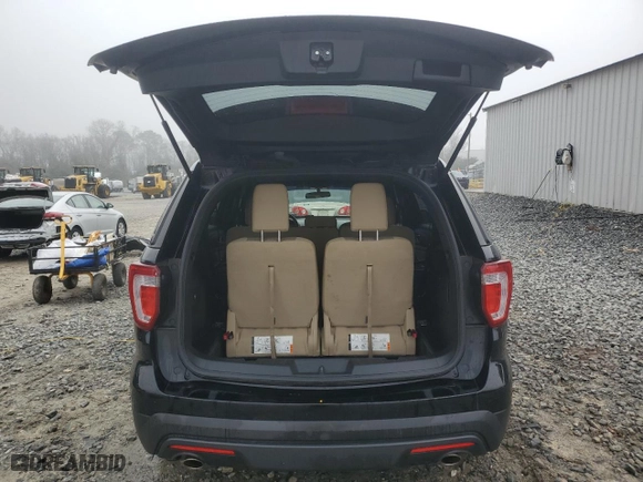 2016 Ford Explorer with VIN 1FM5K7B87GGB15302, listed as a Copart auction lot 43581355 with 205,815 mi miles and Salvage Title. Bid and sale history available at carsss.com. Image 6.