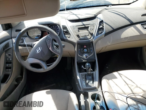 2016 Hyundai Elantra SE with VIN 5NPDH4AE8GH782749, listed as a Copart auction lot 47066475 with 100,352 mi miles and Salvage Title. Bid and sale history available at carsss.com. Image 8.