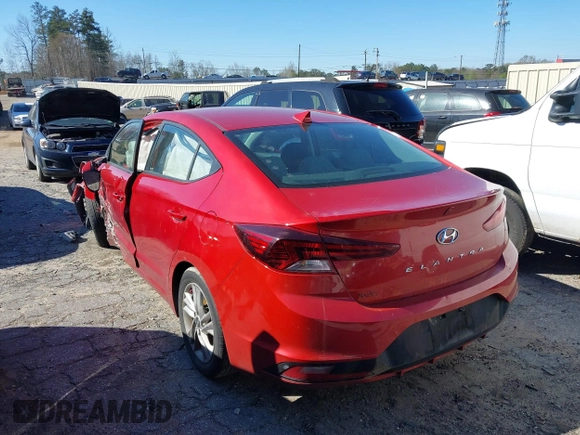 2020 Hyundai Elantra SEL z VIN 5NPD84LF3LH538619, wystawiony jako IAAI lot #41810136 z przebiegiem 109 745 mil mil oraz . Historia ofert i sprzedaży dostępna na DreamBid. Obrazek 3.