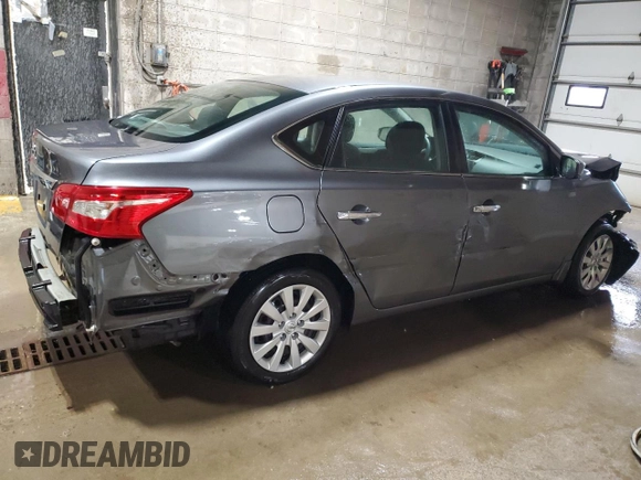 2019 Nissan Sentra SV with VIN 3N1AB7AP5KY424868, listed as a Copart auction lot 49620955 with 15,912 mi miles and Salvage Title. Bid and sale history available at DreamBid. Image 3.