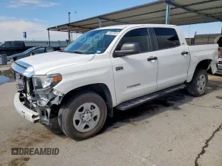 2021 Toyota Tundra SR5 with VIN 5TFDY5F11MX037076, listed as a Copart auction lot 59307005 with 33,364 mi miles and Salvage title. Bid and sale history available at DreamBid. Image 1.