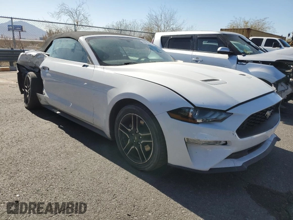 2020 Ford Mustang EcoBoost z VIN 1FATP8UH2L5125876, wystawiony jako Copart lot #44816225 z przebiegiem 68 002 mil mil oraz Szkoda całkowita • Salvage title. Historia ofert i sprzedaży dostępna na DreamBid. Obrazek 4.