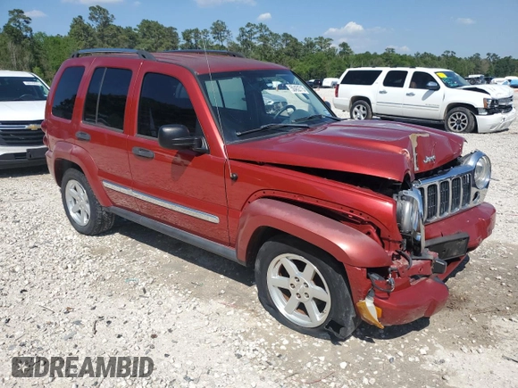 2006 Jeep Liberty Limited with VIN 1J4GK58K76W193789, listed as a Copart auction lot 50452715 with 115,381 mi miles and Salvage title. Bid and sale history available at DreamBid. Image 4.
