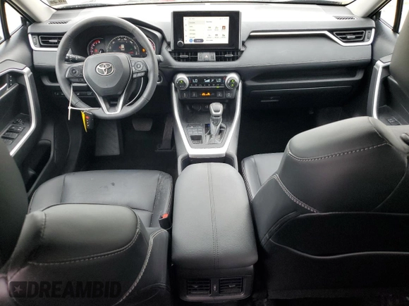 2023 Toyota RAV4 XLE Premium with VIN 2T3A1RFV8PC389681, listed as a Copart auction lot 65177725 with 12,216 mi miles and Salvage title. Bid and sale history available at DreamBid. Image 8.