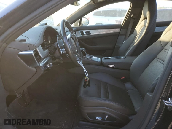 2017 Porsche Panamera with VIN WP0AA2A79HL100858, listed as a Copart auction lot 76724924 with 37,013 mi miles and Salvage title. Bid and sale history available at DreamBid. Image 7.