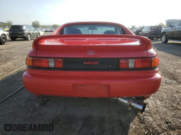 1993 Toyota MR2 z VIN JT2SW22P2P0063195, wystawiony jako Copart lot #68921224 z przebiegiem 155 528 mil mil oraz Czysty tytuł • Clean title. Historia ofert i sprzedaży dostępna na DreamBid. Obrazek 6.
