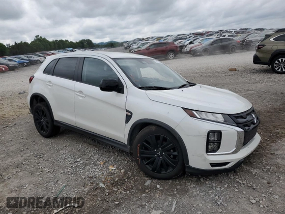 2021 Mitsubishi Outlander ES z VIN JA4APUAU7MU001874, wystawiony jako Copart lot #55825345 z przebiegiem 99 555 mil mil oraz Szkoda całkowita • Salvage title. Historia ofert i sprzedaży dostępna na DreamBid. Obrazek 4.