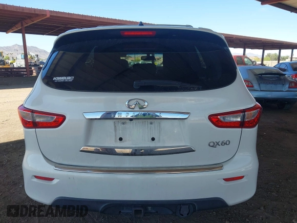 2014 Infiniti QX60 с VIN 5N1AL0MN4EC502836, выставлен на аукционе IAAI как лот 42164876 с пробегом 117 886 миль миль и . История ставок и продаж доступна на DreamBid. Изображение 16.
