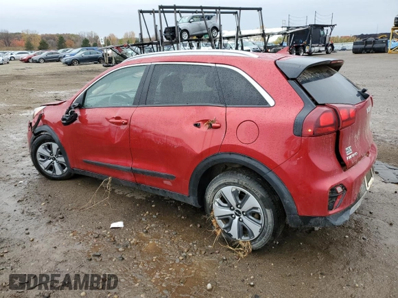 2022 Kia Niro LXS SE with VIN KNDCB3LCXN5543042, listed as a Copart auction lot 77614954 with 57,099 mi miles and Non Repairable. Bid and sale history available at carsss.com. Image 2.