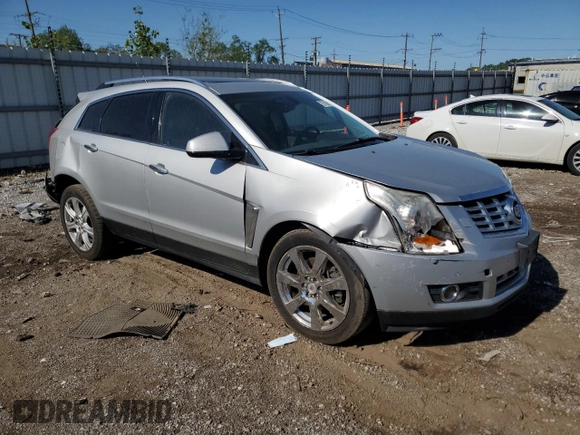 2013 Cadillac SRX Performance Collection with VIN 3GYFNDE31DS603053, listed as a Copart auction lot 57188725 with 234,360 mi miles and Salvage title. Bid and sale history available at DreamBid. Image 4.