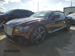 2020 Bentley Continental GT GT V8 z VIN SCBDG4ZGXLC078411, wystawiony jako Copart lot #75412244 z przebiegiem Nie podano mil oraz Nie do naprawy • Non repairable. Historia ofert i sprzedaży dostępna na DreamBid. Obrazek 1.