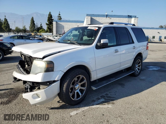 2010 Ford Expedition Limited with VIN 1FMJU2A58AEA33956, listed as a Copart auction lot 73245184 with Not provided miles and Salvage title. Bid and sale history available at DreamBid. Image 1.