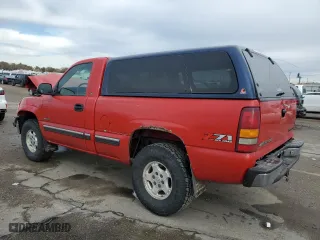 2002 Chevrolet Silverado 1500 LS with VIN 1GCEK14V62Z120296, listed as a Copart auction lot 80434704 with 0 mi miles and Salvage Title. Bid and sale history available at carsss.com. Image 2.