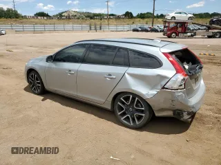 2018 Volvo V60 Dynamic with VIN YV140MSL8J2408150, listed as a Copart auction lot 62945014 with 78,994 mi miles and Salvage Title. Bid and sale history available at carsss.com. Image 2.