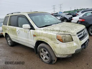 2008 Honda Pilot EX-L with VIN 5FNYF18558B020362, listed as a Copart auction lot 55351635 with 160,149 mi miles and Clean Title. Bid and sale history available at carsss.com. Image 4.