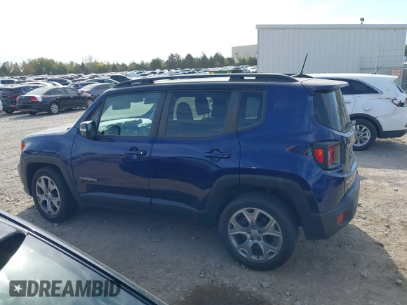 2020 Jeep Renegade Limited with VIN ZACNJBD14LPL70106, listed as a IAAI auction lot 40635517 with 46,987 mi miles and . Bid and sale history available at DreamBid. Image 14.