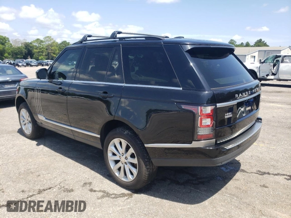 2014 Land Rover Range Rover HSE with VIN SALGS2WFXEA183210, listed as a Copart auction lot 61647805 with 144,525 mi miles and Clean title. Bid and sale history available at DreamBid. Image 2.