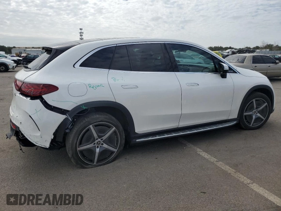 2023 Mercedes-Benz EQE 500 z VIN 4JGGM2CBXPA024043, wystawiony jako Copart lot #46746004 z przebiegiem Nie podano mil oraz . Historia ofert i sprzedaży dostępna na DreamBid. Obrazek 3.