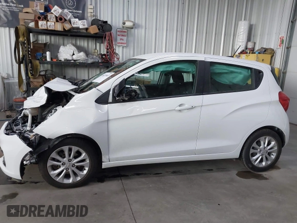 2022 Chevrolet Spark 1LT with VIN KL8CD6SA3NC033664, listed as a IAAI auction lot 40675007 with 49,578 mi miles. Bid and sale history available at carsss.com. Image 14.