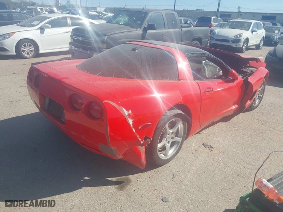 2000 Chevrolet Corvette with VIN 1G1YY22G8Y5105541, listed as a IAAI auction lot 41765224 with 1 mi miles. Bid and sale history available at carsss.com. Image 4.