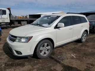 2012 Dodge Journey SXT z VIN 3C4PDDBG7CT297523, wystawiony jako Copart lot #45218365 z przebiegiem 146 041 mil mil oraz Szkoda całkowita • Salvage title. Historia ofert i sprzedaży dostępna na DreamBid. Obrazek 1.