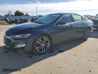 2020 Chevrolet Malibu LT with VIN 1G1ZD5ST6LF119701, listed as a Copart auction lot 46706865 with 114,650 mi miles and Salvage Title. Bid and sale history available at carsss.com. Image 1.