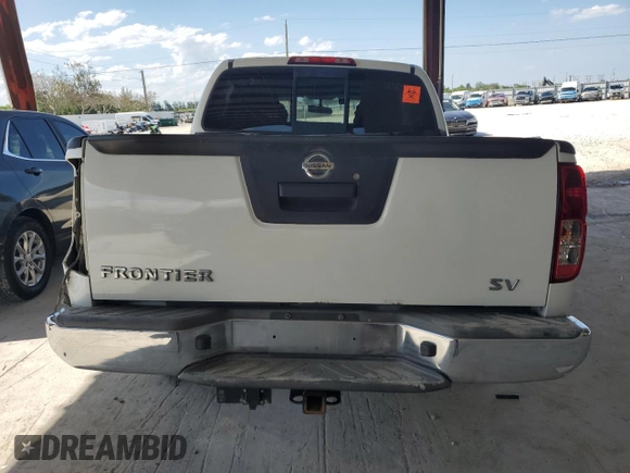 2017 Nissan Frontier SV with VIN 1N6AD0ER7HN753696, listed as a Copart auction lot 56972765 with Not provided miles and Salvage title. Bid and sale history available at DreamBid. Image 6.