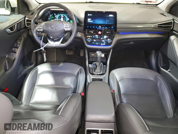 2021 Hyundai Ioniq Limited with VIN KMHC05LC2MU260992, listed as a Copart auction lot 80240064 with 120,266 mi miles and Clean title. Bid and sale history available at DreamBid. Image 8.