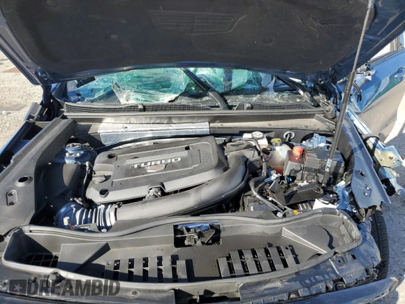 2024 Cadillac XT4 FWD Sport with VIN 1GYFZER40RF230208, listed as a Copart auction lot 80385984 with Not provided miles and Non repairable. Bid and sale history available at DreamBid. Image 13.