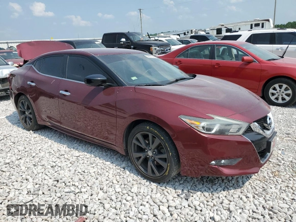 2017 Nissan Maxima S with VIN 1N4AA6AP6HC373107, listed as a Copart auction lot 58837745 with 106,733 mi miles and Salvage title. Bid and sale history available at DreamBid. Image 4.