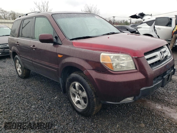 2008 Honda Pilot EX-L with VIN 5FNYF18598B004309, listed as a Copart auction lot 52238625 with 249,569 mi miles and Clean Title. Bid and sale history available at carsss.com. Image 4.