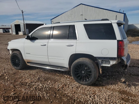 2018 Chevrolet Tahoe Premier with VIN 1GNSKCKC5JR196310, listed as a Copart auction lot 48050205 with 101,300 mi miles and Salvage title. Bid and sale history available at DreamBid. Image 2.