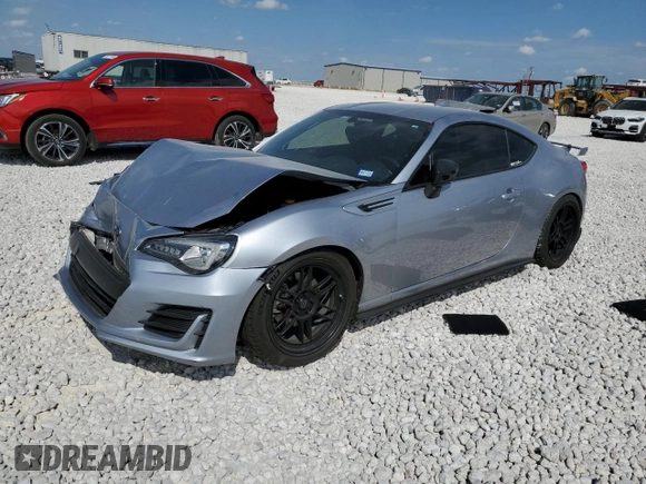 2017 Subaru BRZ Premium with VIN JF1ZCAB1XH9605733, listed as a Copart auction lot 76825584 with 28,013 mi miles and Salvage Title. Bid and sale history available at carsss.com. Image 1.