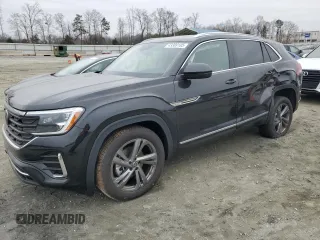 2024 Volkswagen Atlas SEL R-Line with VIN 1V2AE2CA3RC263552, listed as a Copart auction lot 43369105 with 1,036 mi miles and Salvage title. Bid and sale history available at DreamBid. Image 1.