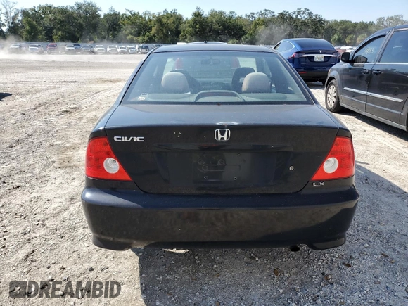 2005 Honda Civic LX with VIN 1HGEM21565L055009, listed as a Copart auction lot 76300934 with 208,613 mi miles and Clean Title. Bid and sale history available at DreamBid. Image 8.
