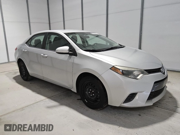 2016 Toyota Corolla L with VIN 2T1BURHE5GC712621, listed as a Copart auction lot 61561135 with 266,753 mi miles and Clean title. Bid and sale history available at DreamBid. Image 4.
