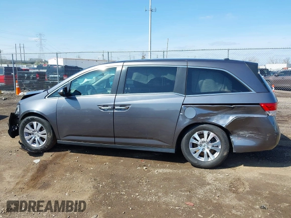 2017 Honda Odyssey EX-L with VIN 5FNRL5H68HB000944, listed as a IAAI auction lot 41937216 with 121,938 mi miles and . Bid and sale history available at DreamBid. Image 14.