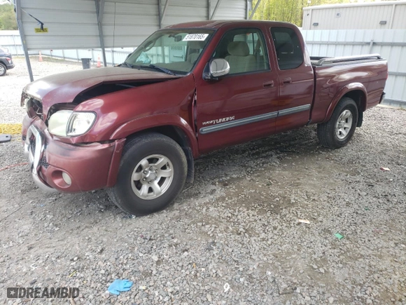 2003 Toyota Tundra SR5 with VIN 5TBRT341X3S427473, listed as a Copart auction lot 51870165 with 108,052 mi miles and Salvage Title. Bid and sale history available at carsss.com. Image 1.