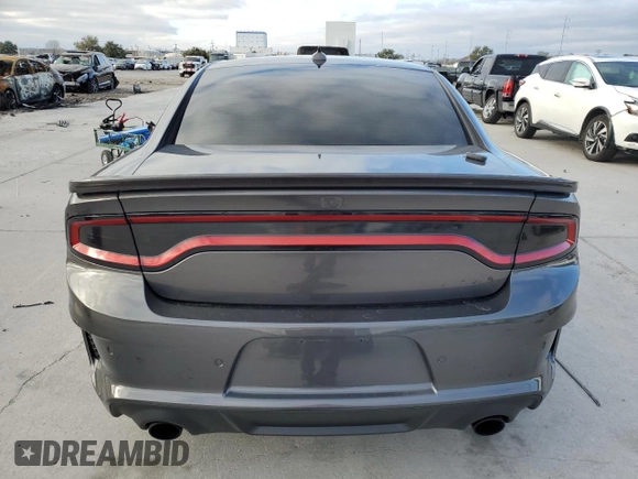 2023 Dodge Charger SRT Hellcat Widebody Jailbreak with VIN 2C3CDXL90PH553374, listed as a Copart auction lot 87508145 with 12,897 mi miles and Salvage Title. Bid and sale history available at carsss.com. Image 6.