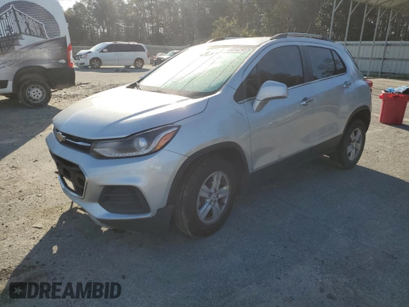 2020 Chevrolet Trax LT with VIN KL7CJPSB5LB023054, listed as a Copart auction lot 49056295 with Not provided miles and Salvage title. Bid and sale history available at DreamBid. Image 1.