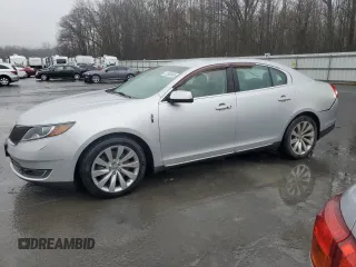 2014 Lincoln MKS with VIN 1LNHL9DK3EG611726, listed as a Copart auction lot 42395805 with 54,762 mi miles and Salvage Title. Bid and sale history available at carsss.com. Image 1.