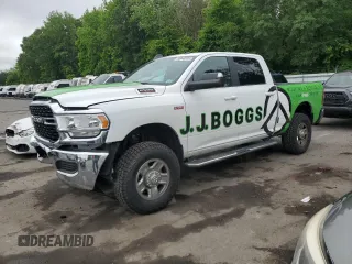 2022 Ram 2500 Big Horn с VIN 3C6UR5DJ0NG182445, выставлен на аукционе Copart как лот 59940205 с пробегом 91 080 миль миль и Списание • Salvage title. История ставок и продаж доступна на DreamBid. Изображение 1.
