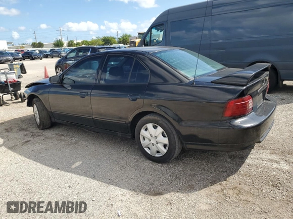 2002 Mitsubishi Galant with VIN 4A3AA36G12E165484, listed as a Copart auction lot 77563634 with 189,776 mi miles and Salvage Title. Bid and sale history available at DreamBid. Image 2.